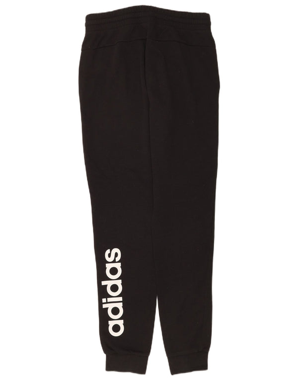 Adidas Damen-Trainingsanzug mit Grafik, Jogginghose, UK 8/10, Größe S, Schwarz, Baumwolle