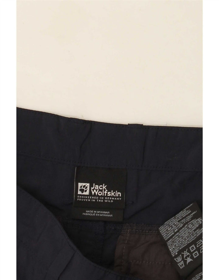 Jack Wolfskin Herren Cargo Shorts W36 Large Marineblau Polyamid