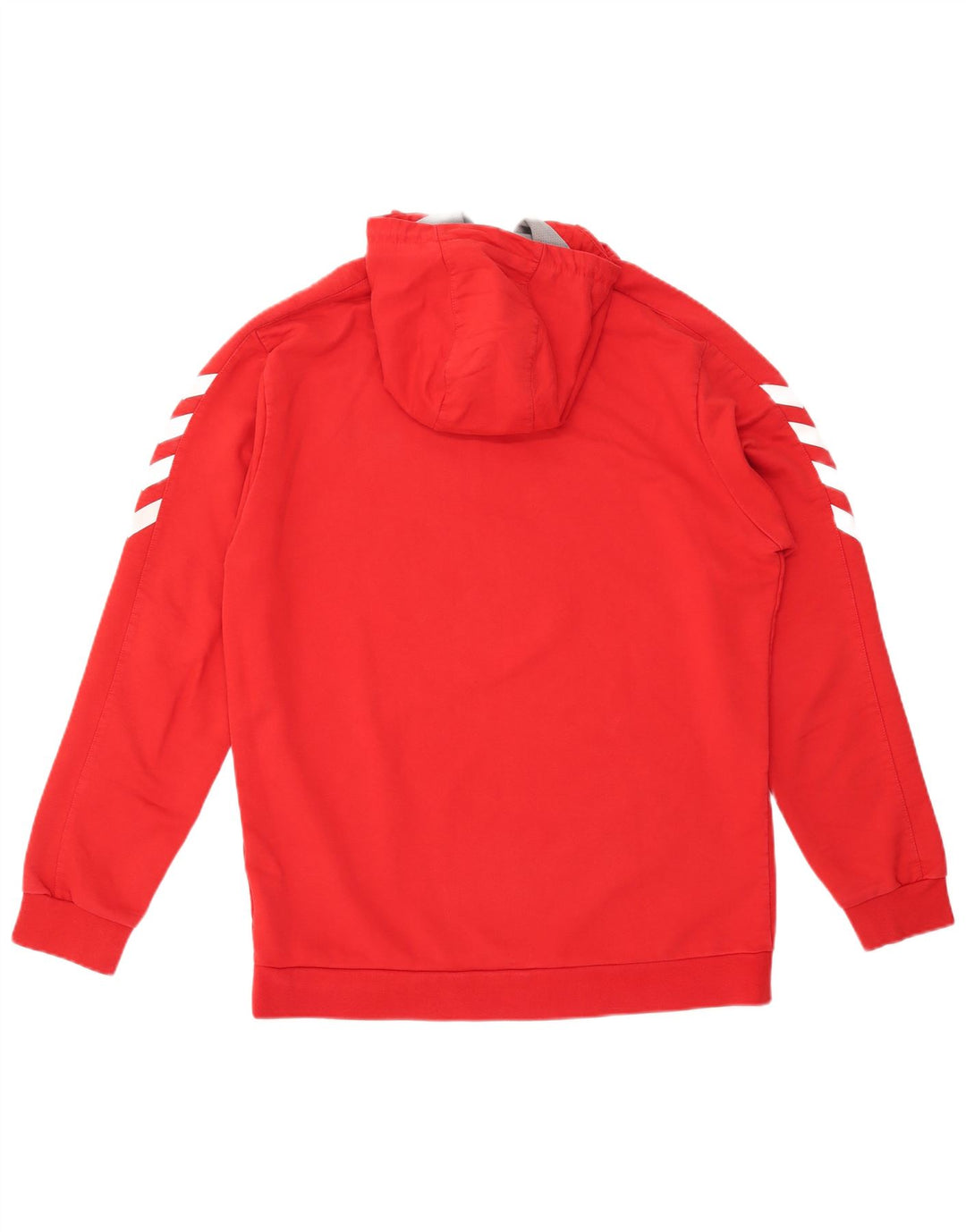 HUMMEL Herren-Kapuzenpullover mit Grafik, groß, rote Baumwolle