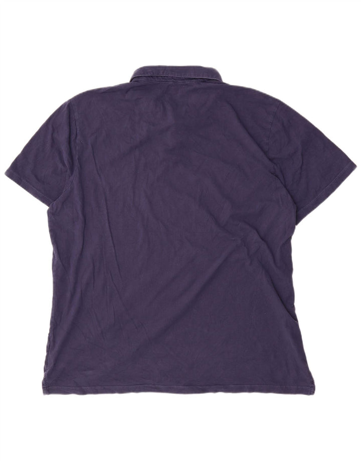 Gap Herren Poloshirt XL Marineblau Baumwolle