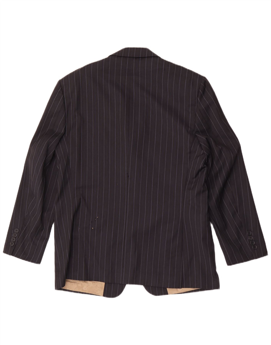 Marks & Spencer Herren-Blazer mit 3 Knöpfen, Gr. 40, mittelmarineblau gestreift