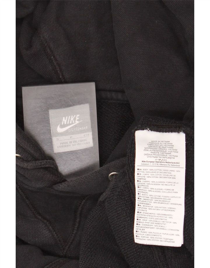Nike Herren Kapuzenpullover, Größe S, Schwarz, Baumwolle