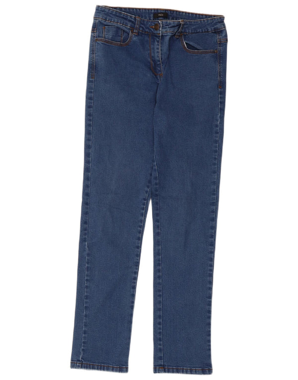 M&Co Damen Slim Jeans UK 8 Small W30 L28 Blaue Baumwolle