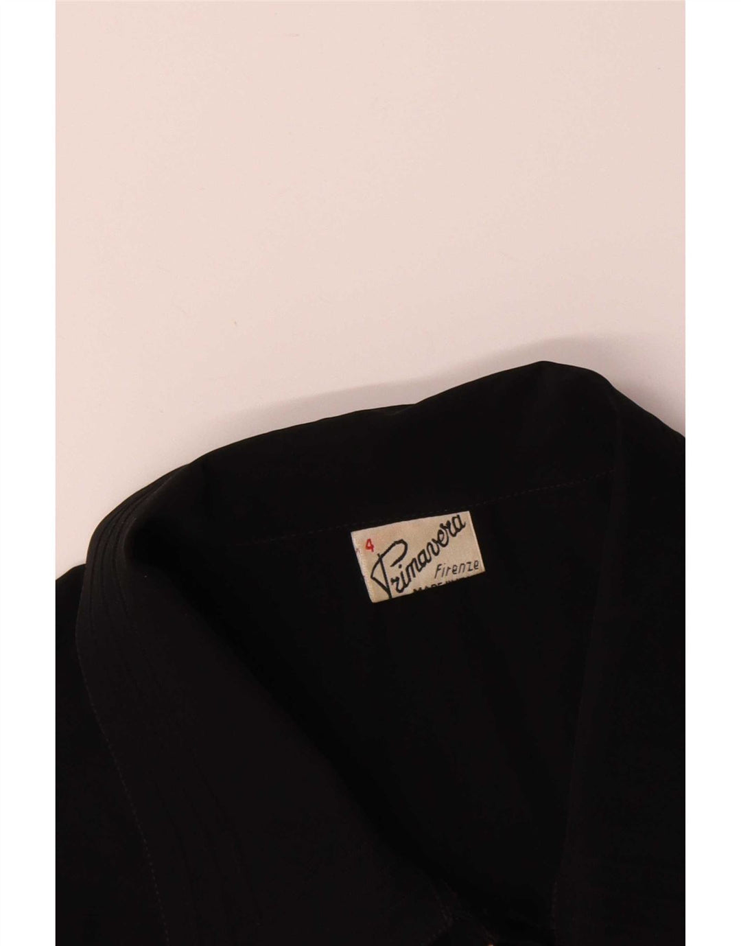 Primavera Firenze Damen Hemdbluse UK 18 XL Schwarz Polyester