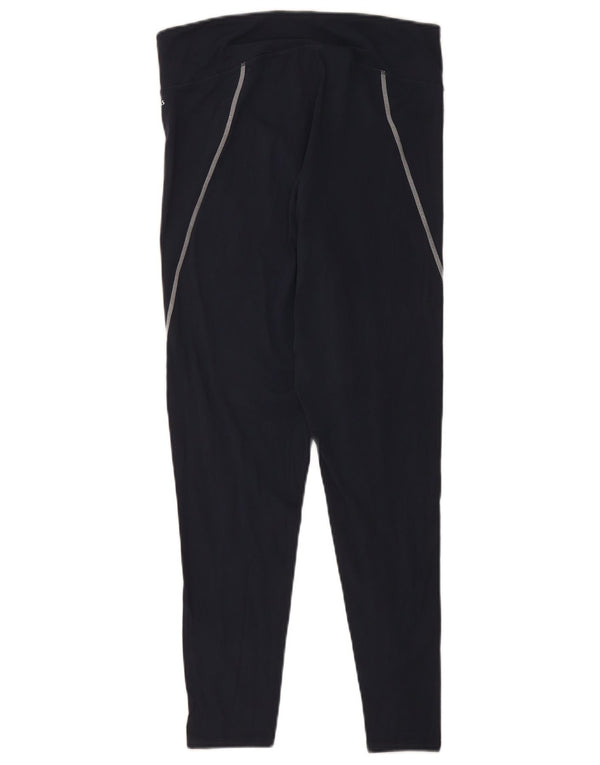 Jack Wills Damen Leggings UK 16 Large Marineblaues Nylon