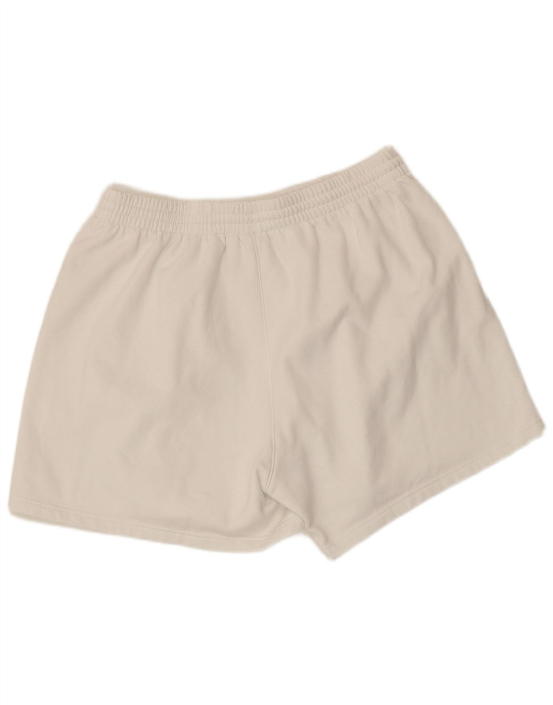 ADIDAS Damen Sportshorts UK 20/22 XL Weiße Baumwolle