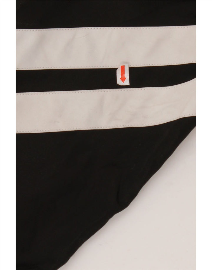 SUPERDRY Herren Kapuzenpullover Regenjacke UK 40 Large Schwarz Gepunktet