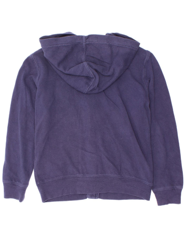 Polo Ralph Lauren Jungen-Kapuzenpullover mit Reißverschluss, 6–7 Jahre, marineblaue Baumwolle