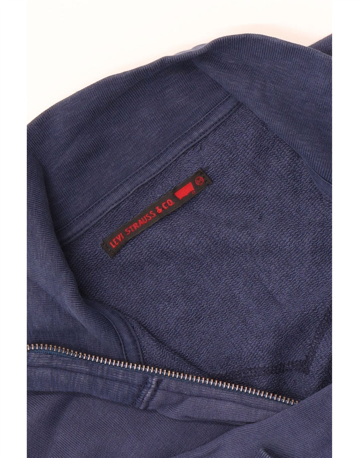 LEVI'S Herren-Trainingsanzug-Top-Jacke, mittelgroß, Marineblau