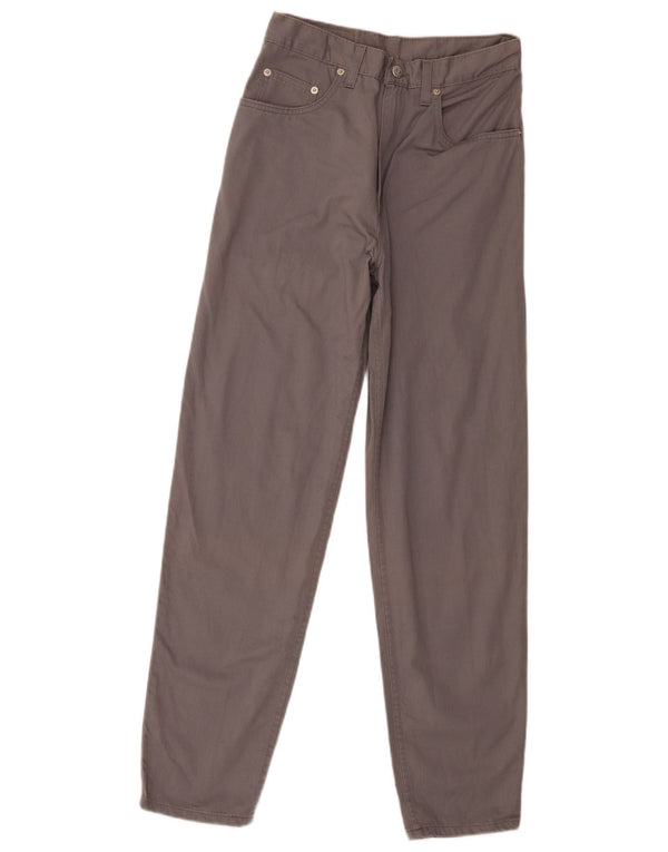 Rifle Herren Tapered Casual Hose W30 L30 Graue Baumwolle
