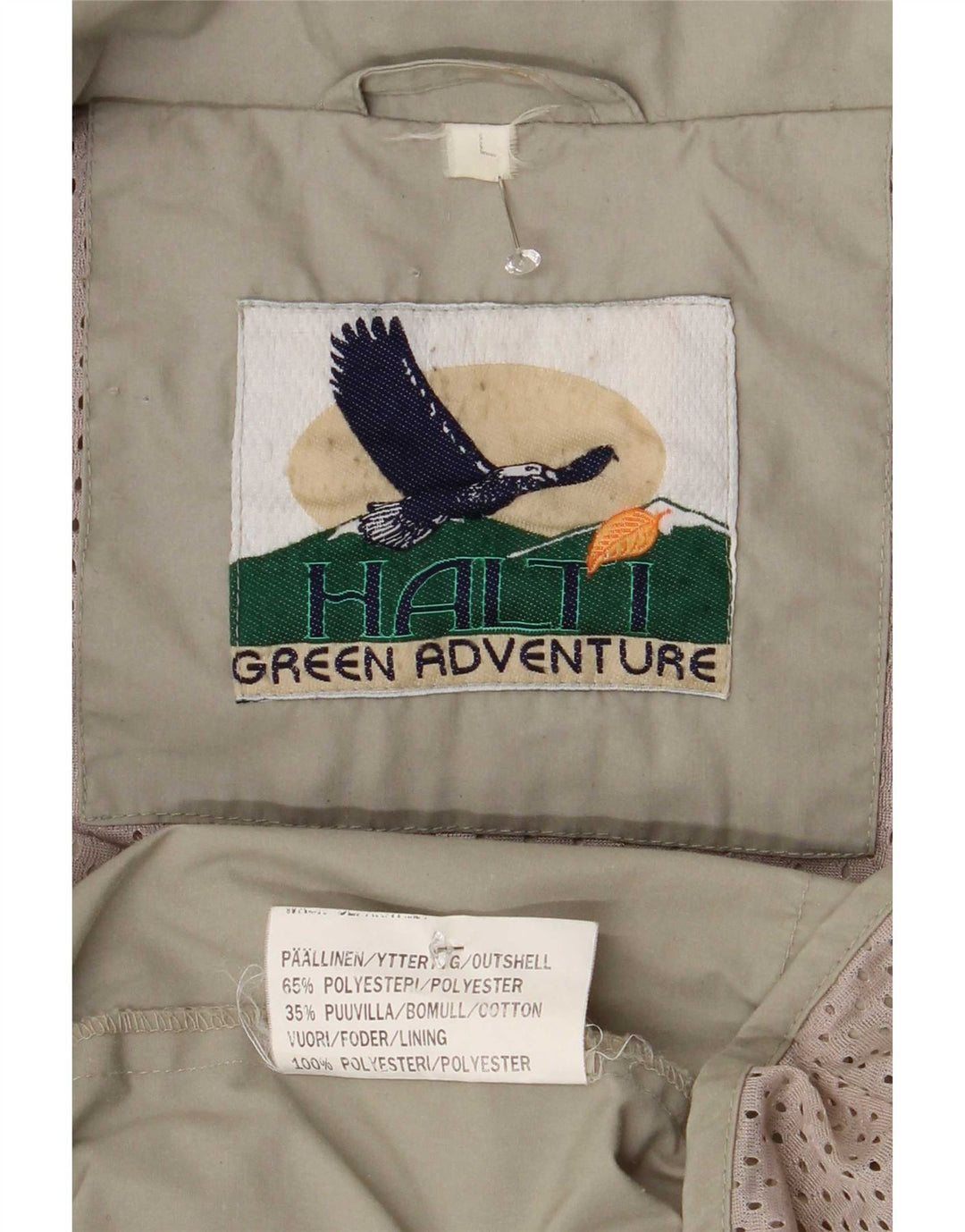 Halti Herren-Utility-Jacke mit Kapuze, UK 40, Größe L, grün, Polyester
