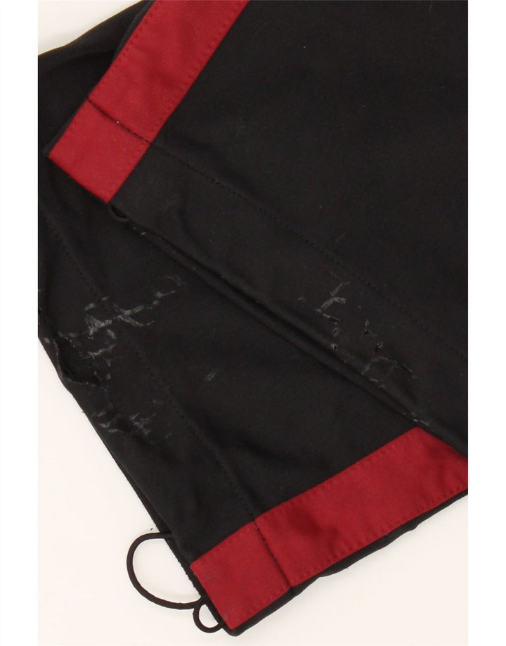 Nike Herren-Trainingshose XL, schwarzes Colourblock-Polyester