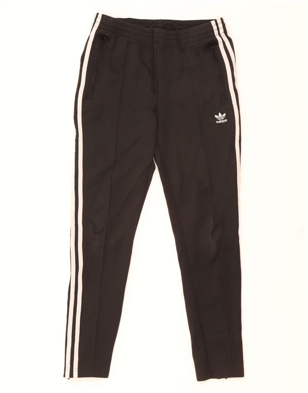 Adidas Damen Trainingshose Jogger UK 8 Small Schwarz Polyester
