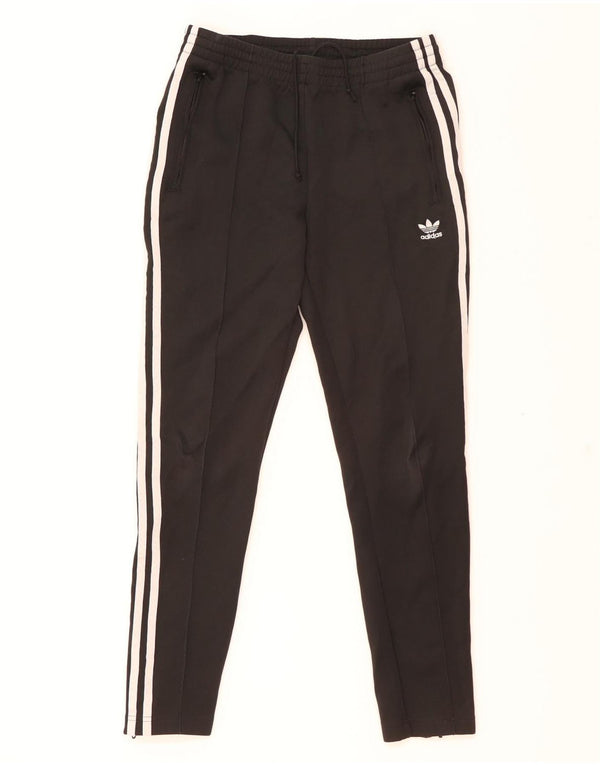 Adidas Damen Trainingshose Jogger UK 8 Small Schwarz Polyester