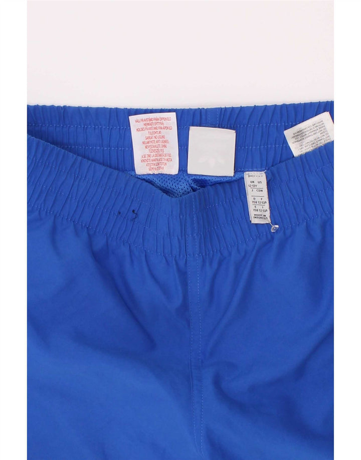 Adidas Badeshorts für Jungen, 12–13 Jahre, blaues Polyester