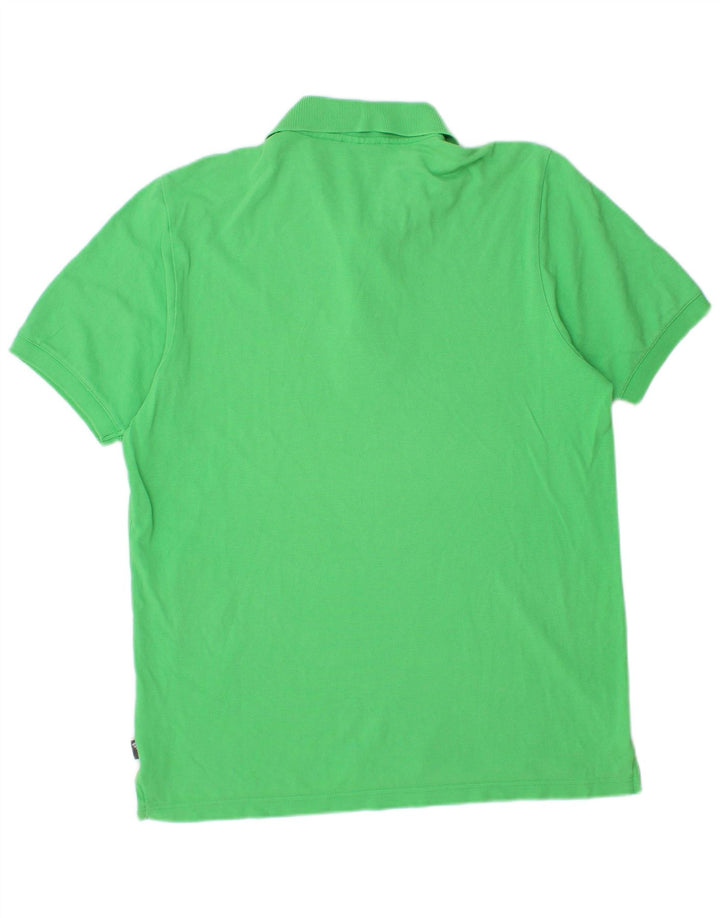 ADIDAS Herren Poloshirt Mittelgrüne Baumwolle
