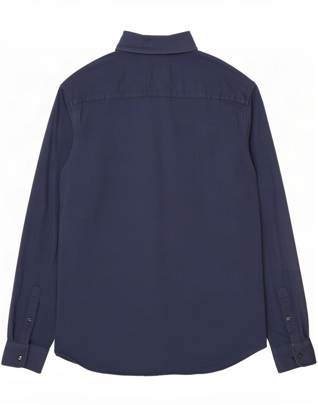 Tommy Hilfiger Herrenhemd, große blaue Baumwolle