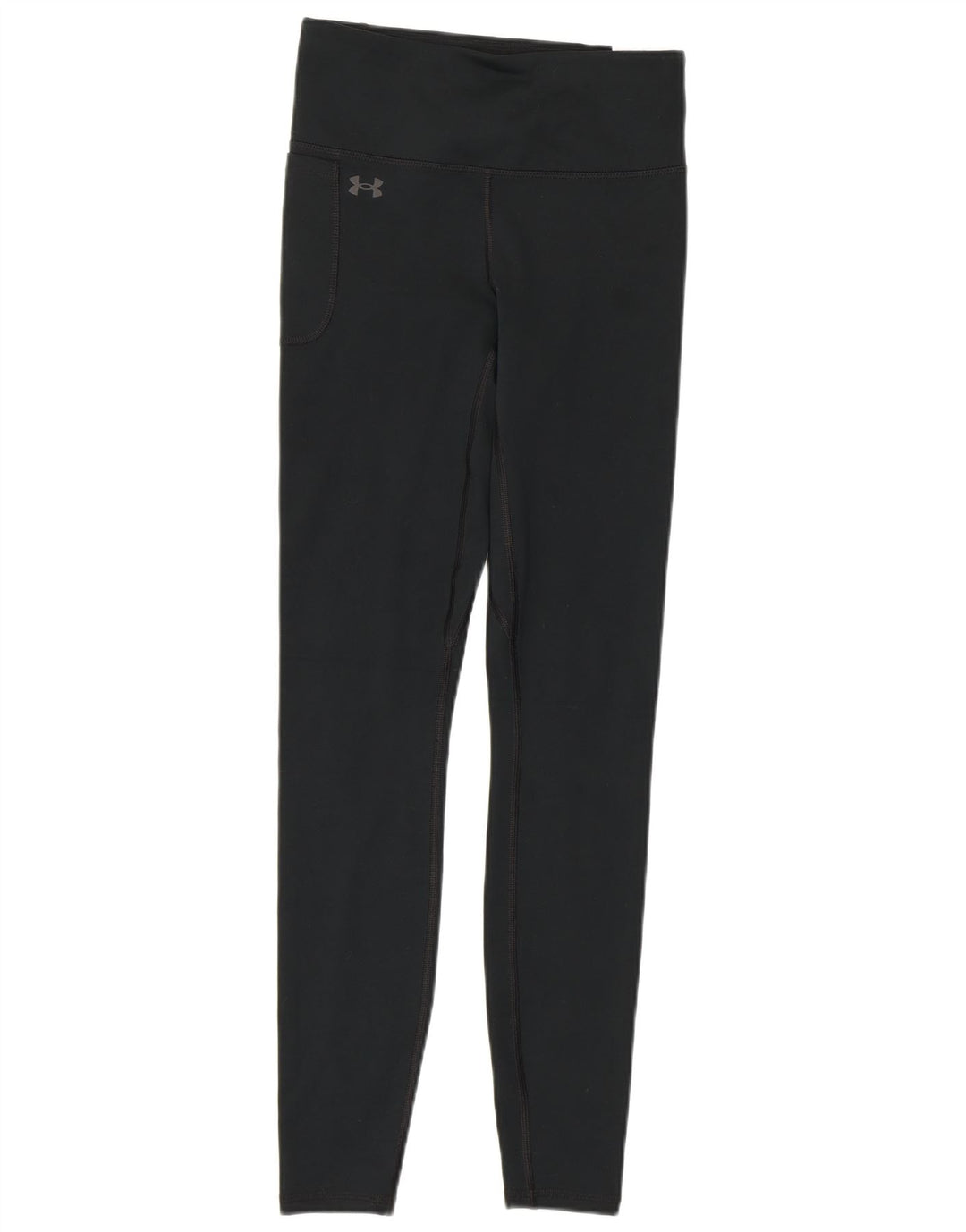 Under Armour Damen Leggings UK 8 Small Schwarz Polyester