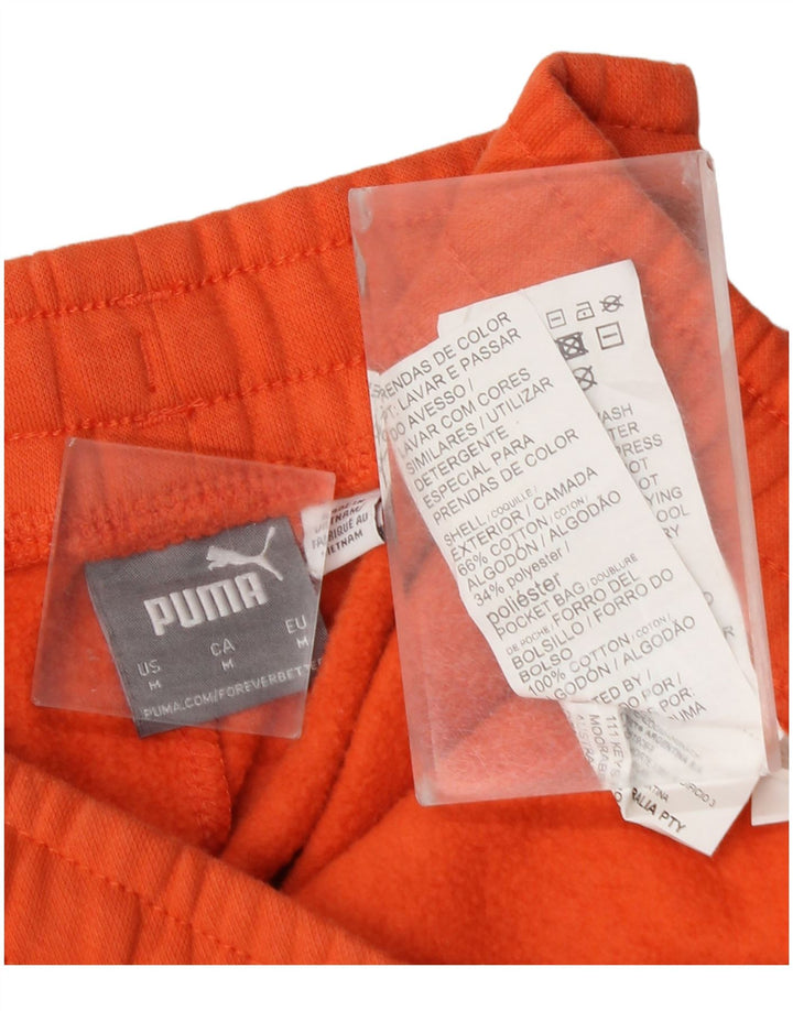 Puma Herren Graphic Sport Shorts Mittelorange Baumwolle