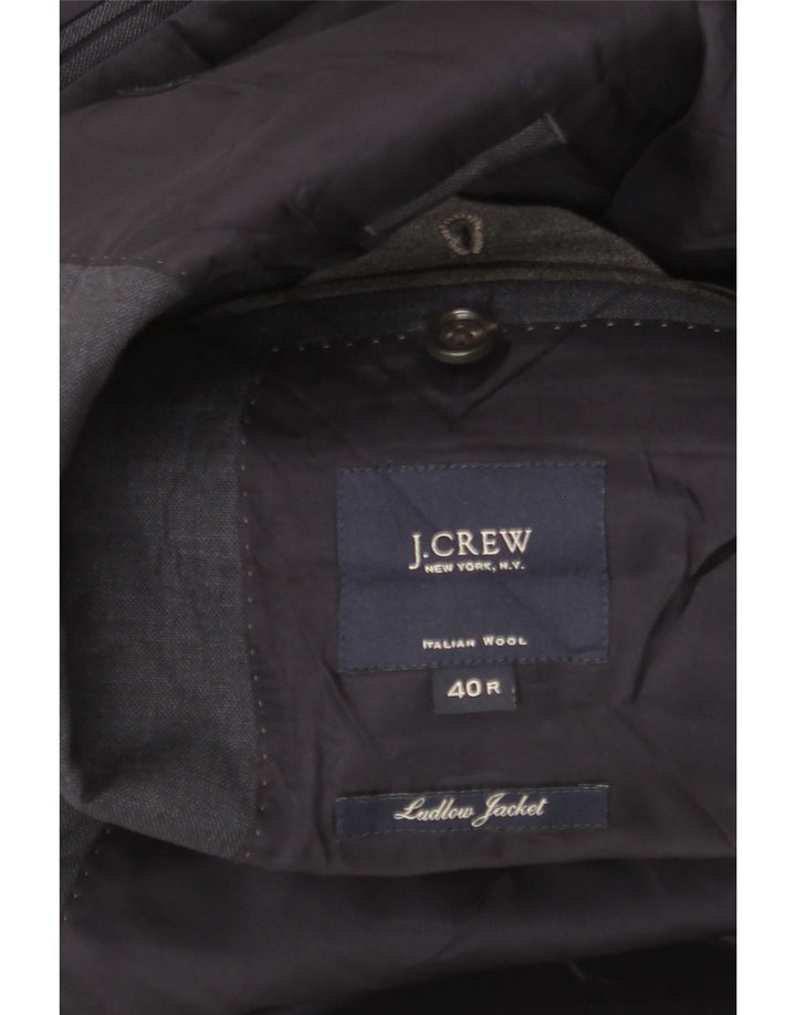 J. CREW Herren Ludlow 2-Knopf-Blazerjacke UK 40 Große marineblaue Wolle
