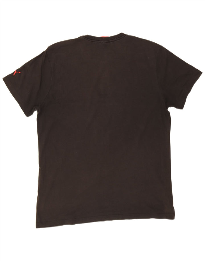 Puma Herren T-Shirt mit Grafik, Größe L, Schwarz