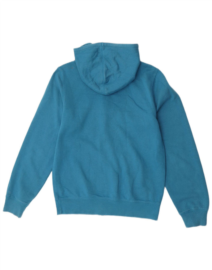 Converse Herren-Kapuzenpullover mit Reißverschluss, klein, aus blauer Baumwolle