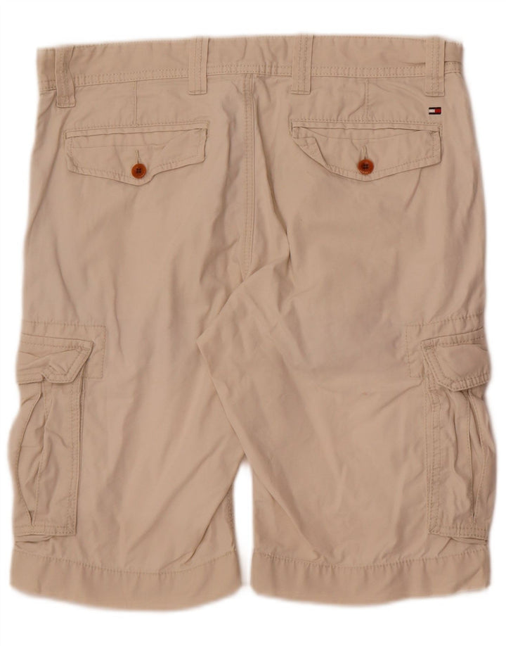 Tommy Hilfiger Herren Cargoshorts W32 Mittelbeige Baumwolle