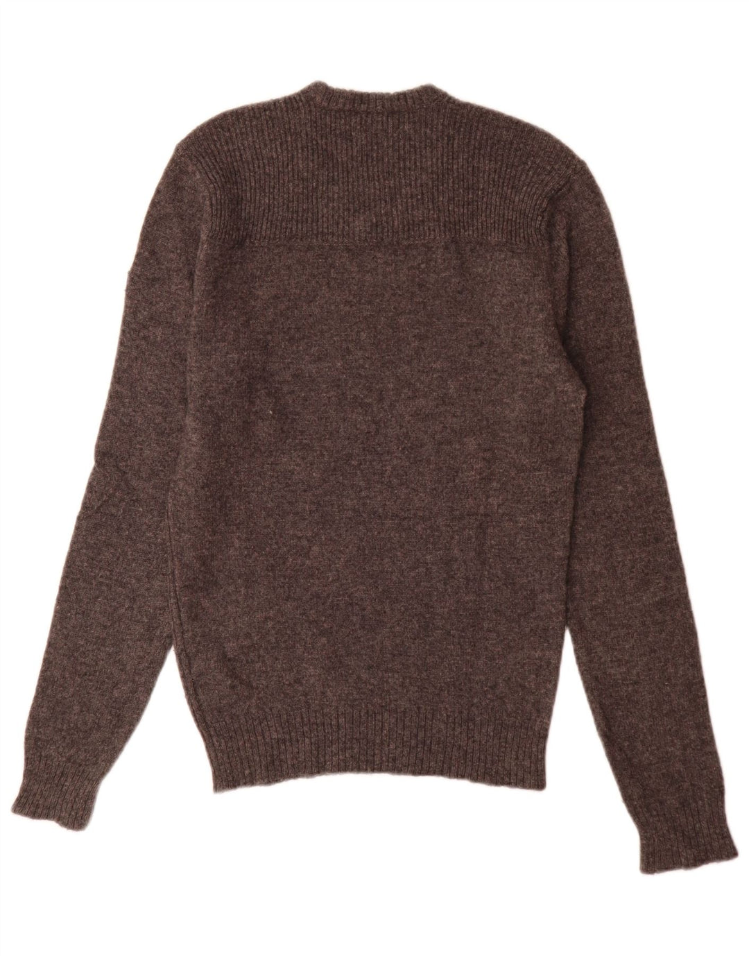Calvin Klein Jeans Herren-Pullover mit V-Ausschnitt, klein, grau gefleckte Wolle