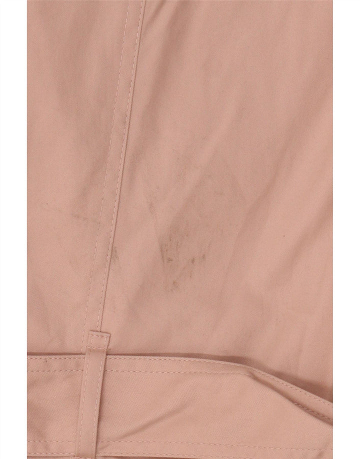 Boden Damen Trenchcoat UK 10 Small Rosa Baumwolle