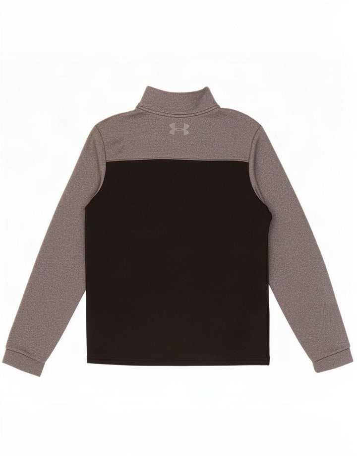 Under Armour Jungen Cold Gear Pullover-Trainingsanzug-Oberteil, 11–12 Jahre, Größe L, Grau