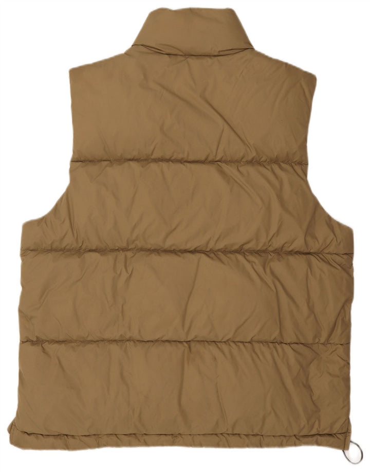 Marc O'Polo Herren Wattierte Weste UK 40 Large Braun Polyamid