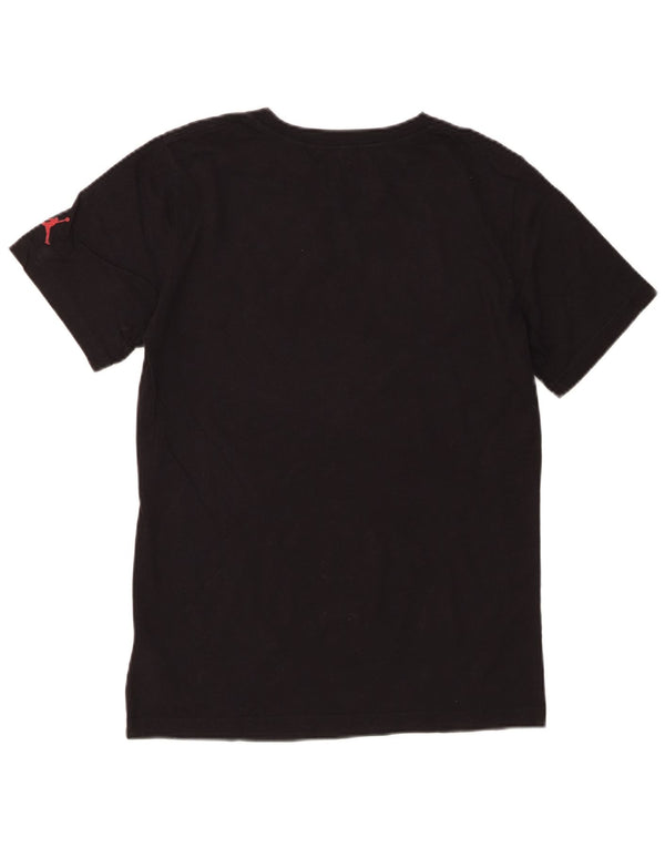 Jordan T-Shirt mit Grafik für Jungen, 13–14 Jahre, XL, schwarze Baumwolle
