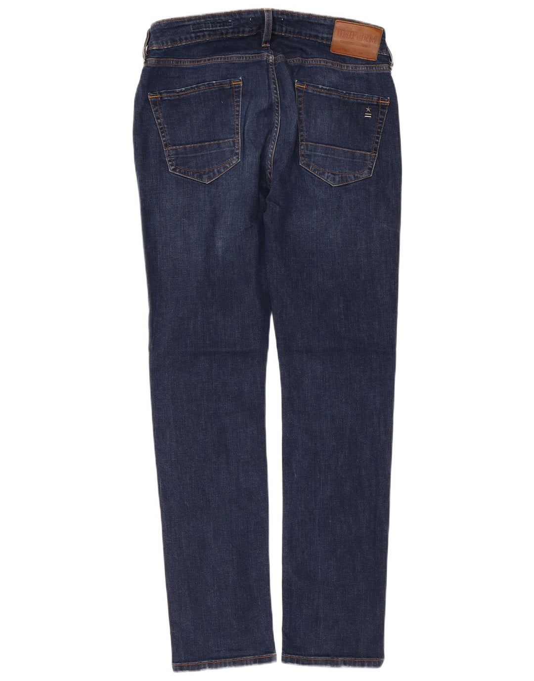 Uniform Herren Slim Jeans W32 L30 Marineblau Baumwolle