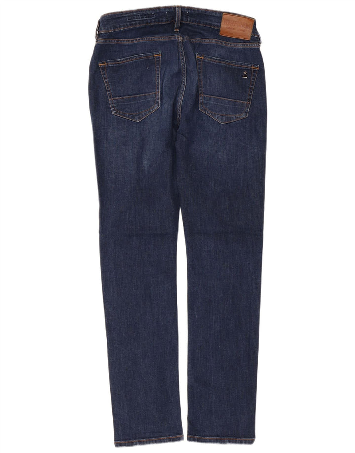 Uniform Herren Slim Jeans W32 L30 Marineblau Baumwolle