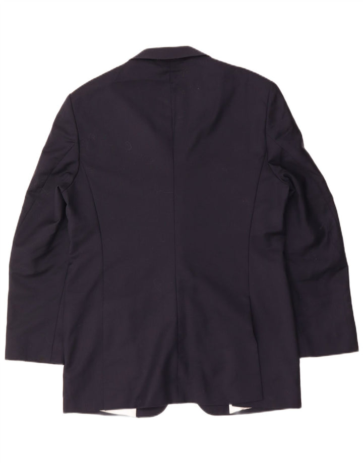 Zara Herren 2-Knopf-Blazerjacke EU 54 XL Marineblau