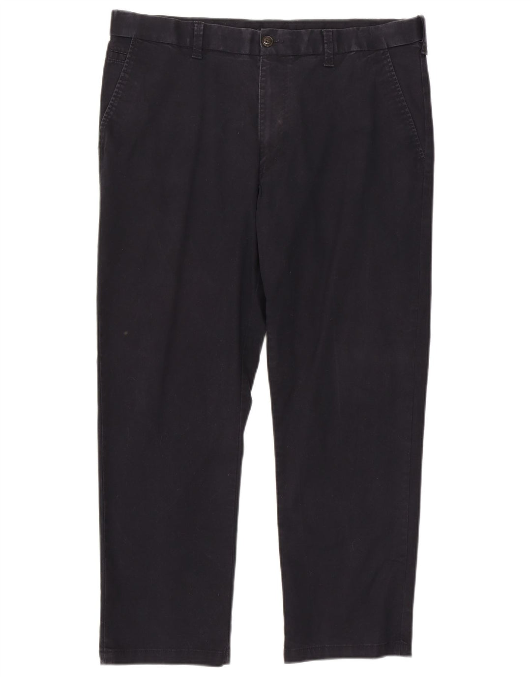 Marks & Spencer Herren Blue Harbor Regular Chinohose W38 L29 Marineblau