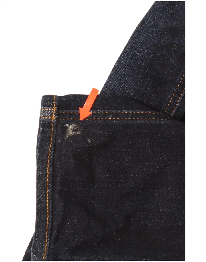 Diesel Damen Straight Jeans W28 L28 Marineblau