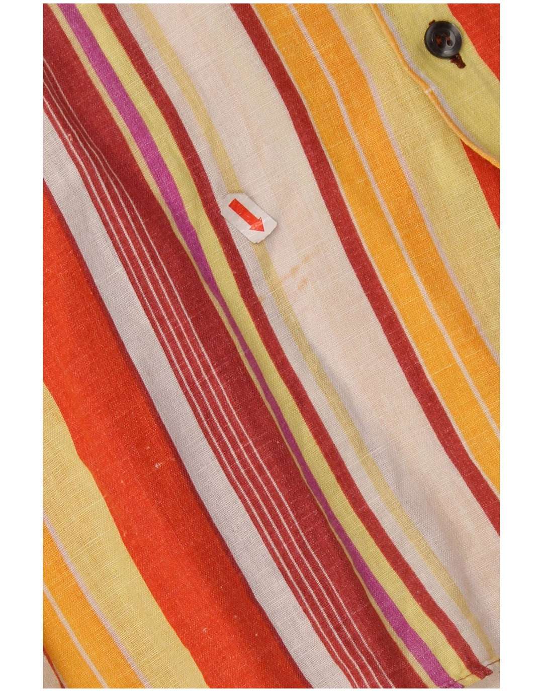 TILMAS Herren-Kurzarmhemd, groß, mehrfarbig, gestreift