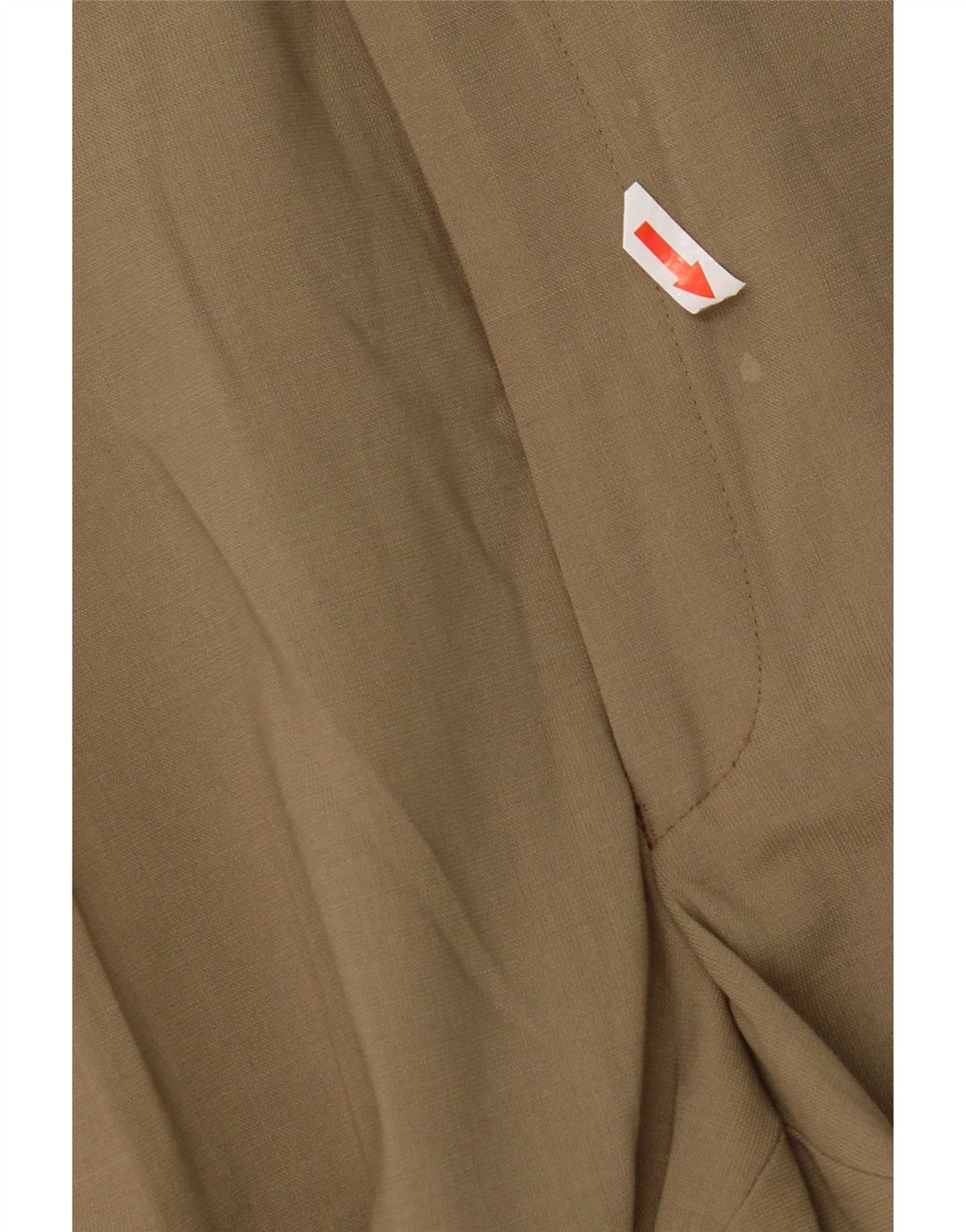 Marks & Spencer Herren-Anzughose mit Pegged-Anzug, W44, L29, beige, Polyester