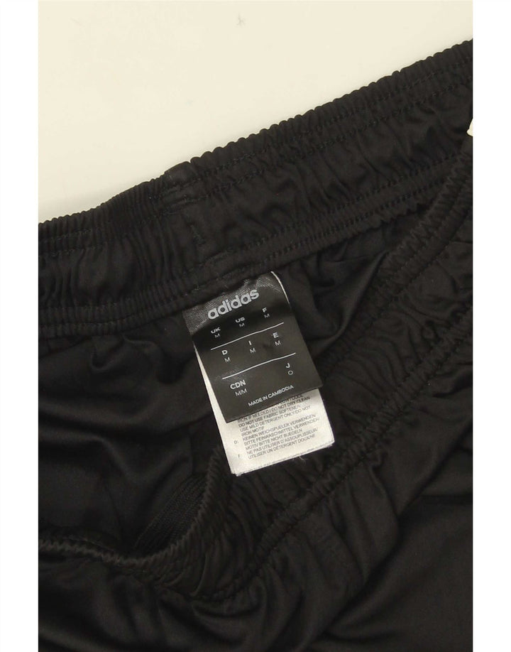 Adidas Damen Climalite Sport Shorts UK 12 Medium Schwarz Polyester