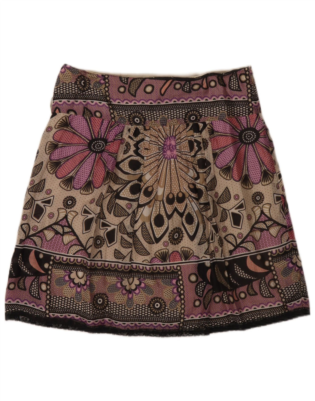 Marella Damen-Minirock W32, groß, mehrfarbig, mit Blumenmuster