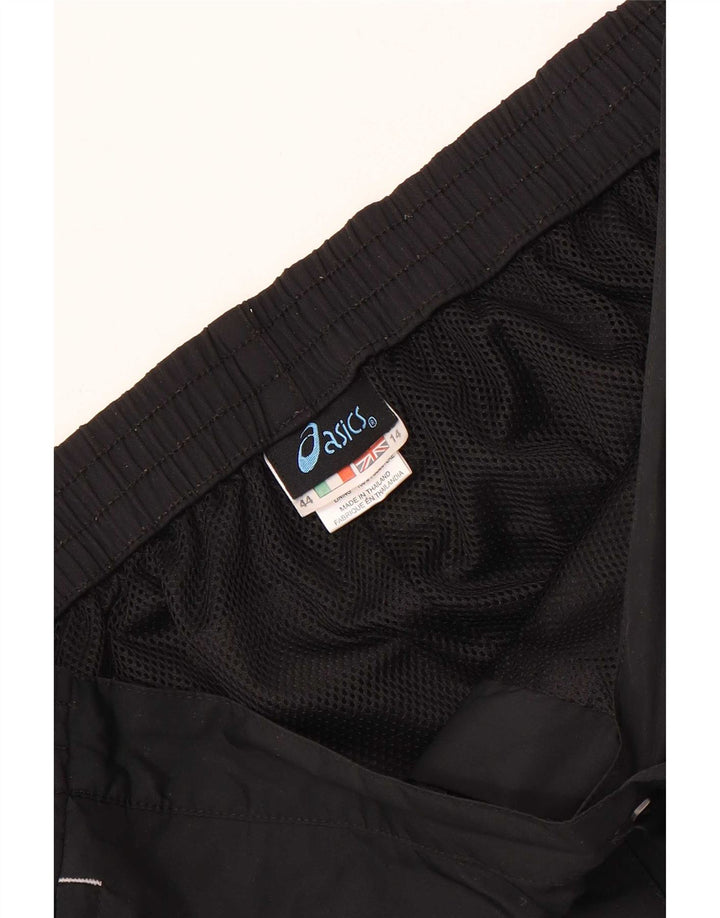 Asics Damen wasserdichte Hose UK 14 Medium Schwarz Polyester