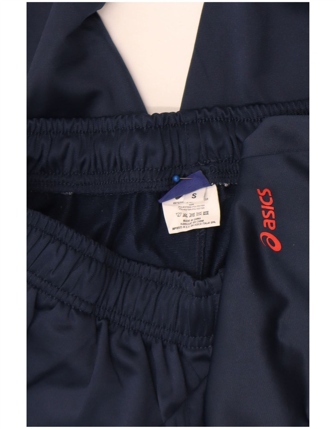 Asics Herren-Trainingshose, klein, marineblau, Polyester