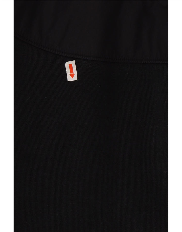 NIKE Herren-Kapuzenpullover mit Reißverschluss, mittelschwarz, Baumwolle