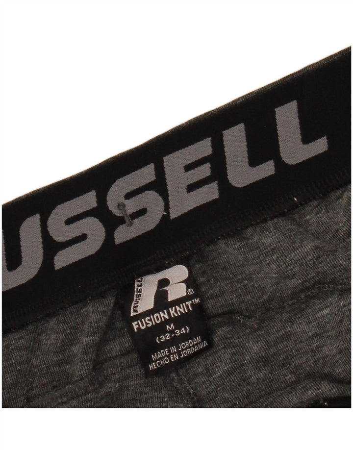 RUSSELL ATHLETIC Herren-Trainingshose, Jogginghose, mittelgrau meliert
