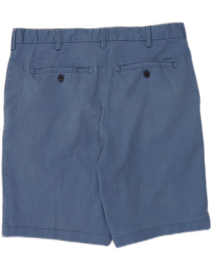 IZOD Herren Chinoshorts W32 mittelblaue Baumwolle