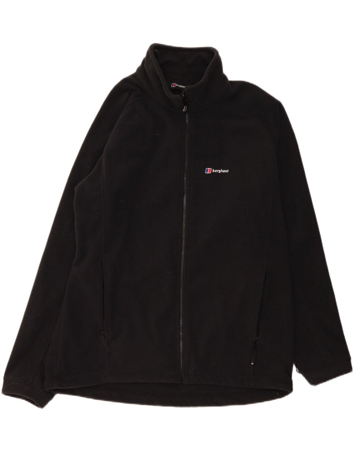 Berghaus Herren Fleecejacke UK 44 2XL Schwarz Polyester