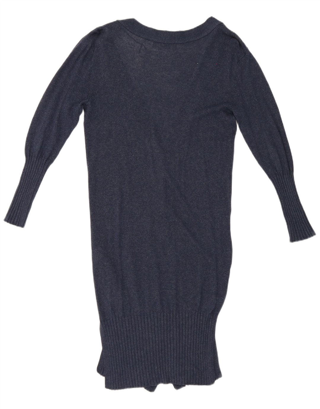 Marks & Spencer Damen Longline-Cardigan-Pullover UK 10 Small Marineblau