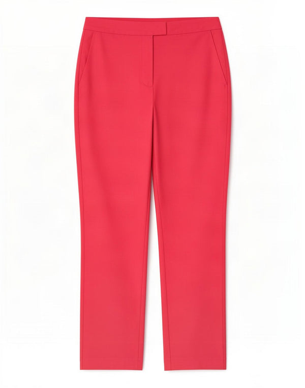 John Lewis Damen gerade Anzughose UK 12 Medium W32 L29 Pink