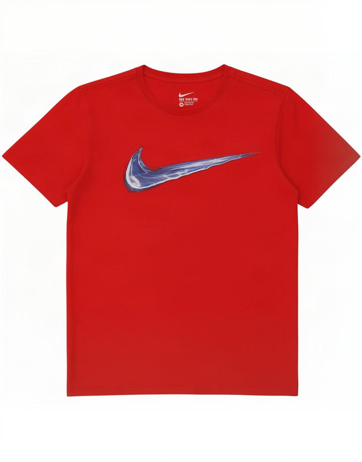 Nike Herren Athletic Cut Graphic T-Shirt Top Mittelrot